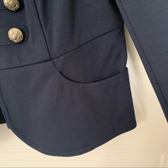 INC International Concepts - Navy Military Jacket - Size L - Picture 3 of 16